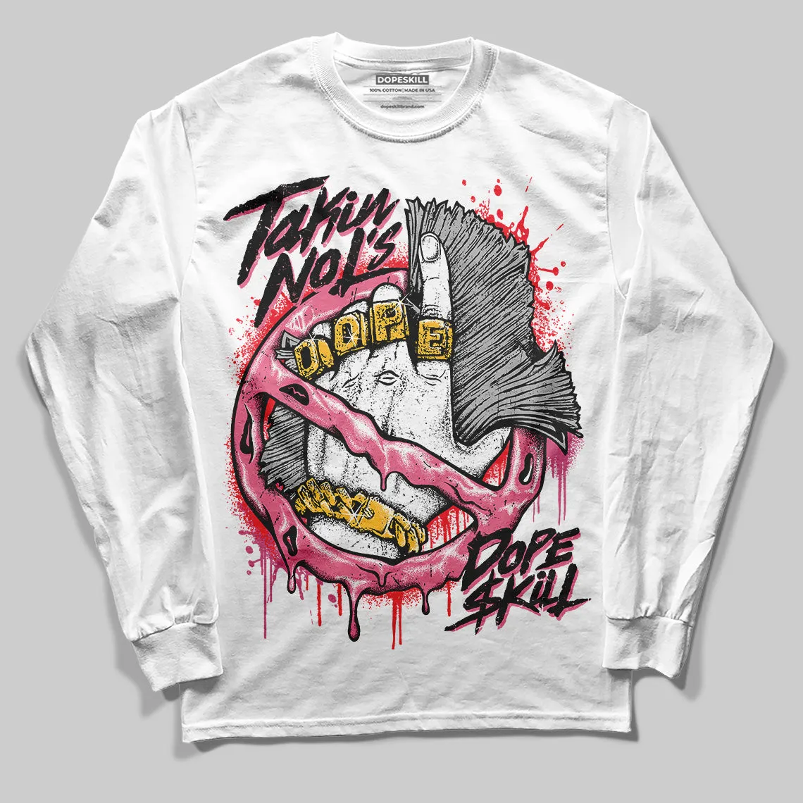 S - Serendipity Pro-X1 W DopeSkill Long Sleeve T-Shirt Takin No L's Graphic sold by DopeSkill product image thumbnail 2