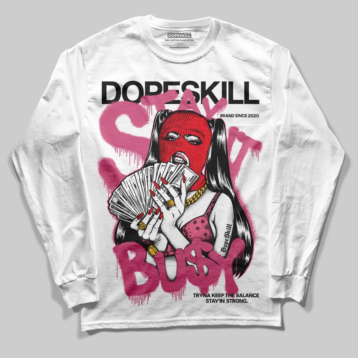 S - Serendipity Pro-X1 W DopeSkill Long Sleeve T-Shirt Stay It Busy Graphic sold by DopeSkill product image thumbnail 2
