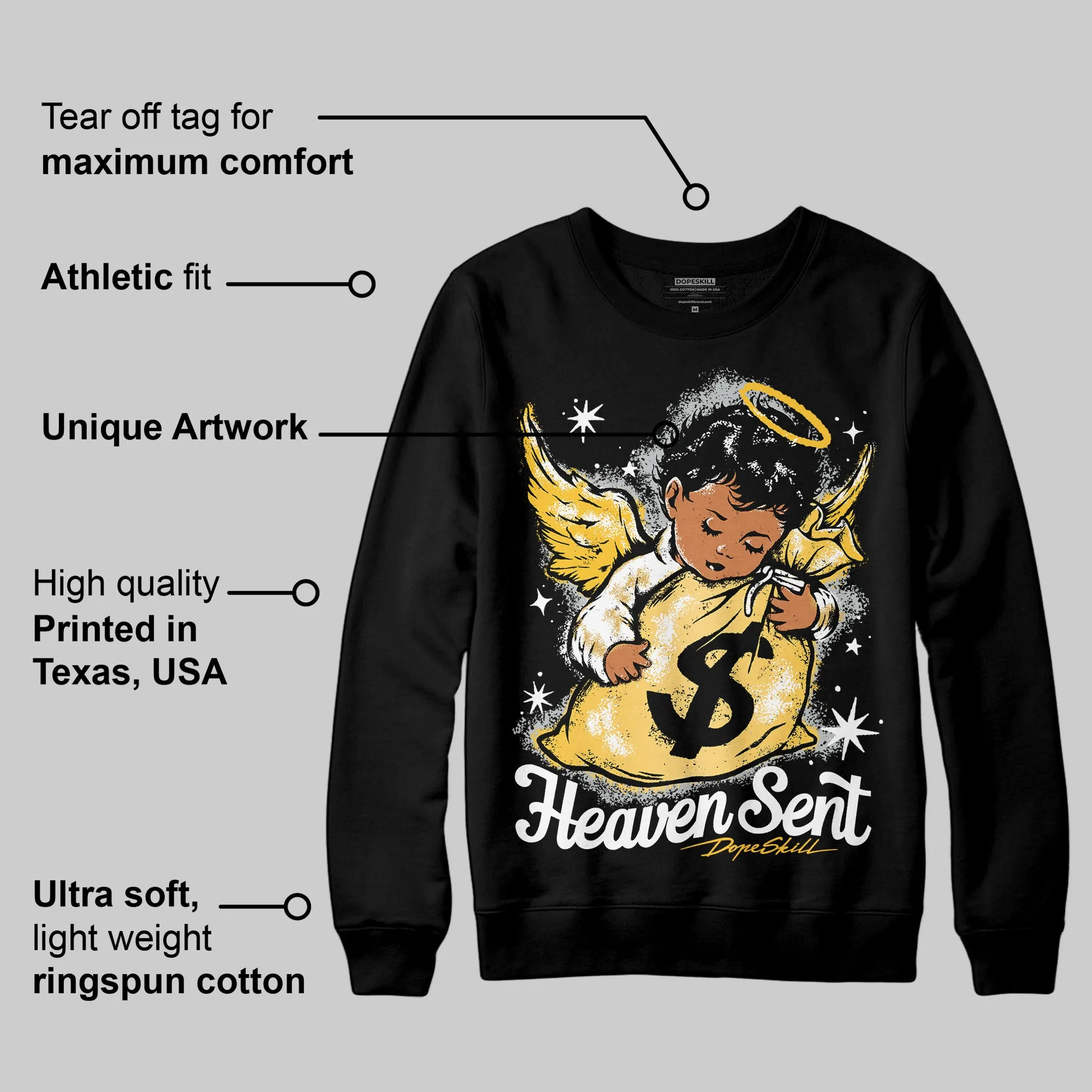 Phantom 12s DopeSkill Sweatshirt Heaven Sent Graphic sold by DopeSkill product image thumbnail 3