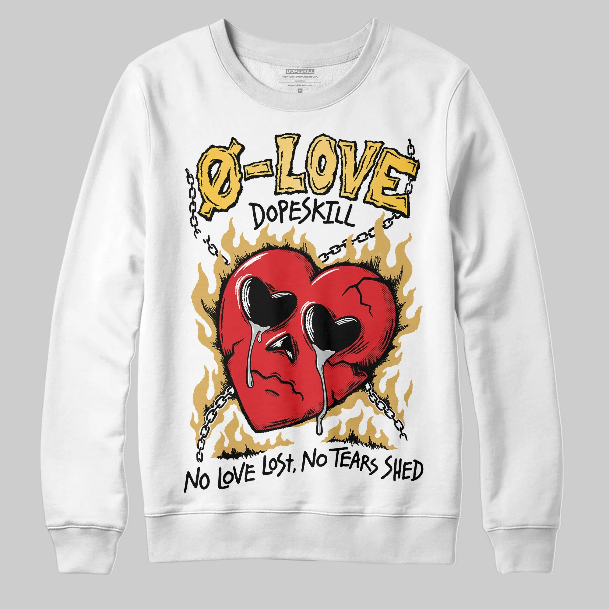 Phantom 12s DopeSkill Sweatshirt Crying Heart Graphic sold by DopeSkill product image thumbnail 2