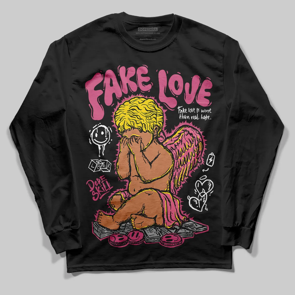 S - Serendipity Pro-X1 W DopeSkill Long Sleeve T-Shirt False Love Graphic sold by DopeSkill
