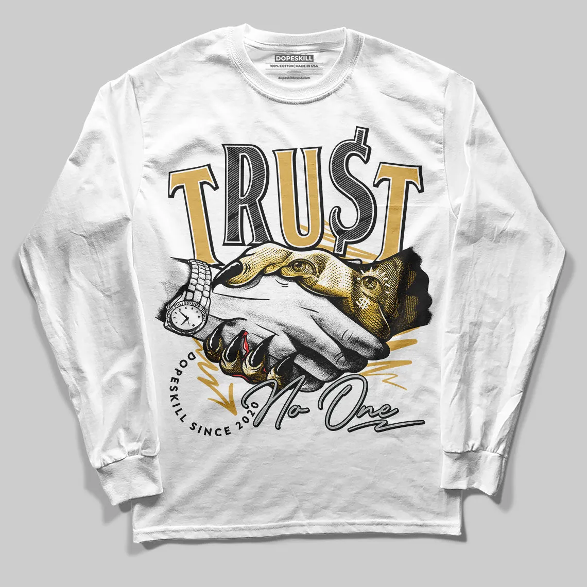 Phantom 12s DopeSkill Long Sleeve T-Shirt Trust No One Graphic sold by DopeSkill product image thumbnail 2