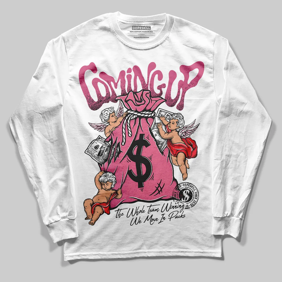 S - Serendipity Pro-X1 W DopeSkill Long Sleeve T-Shirt Money Bag Coming Up Graphic sold by DopeSkill product image thumbnail 2