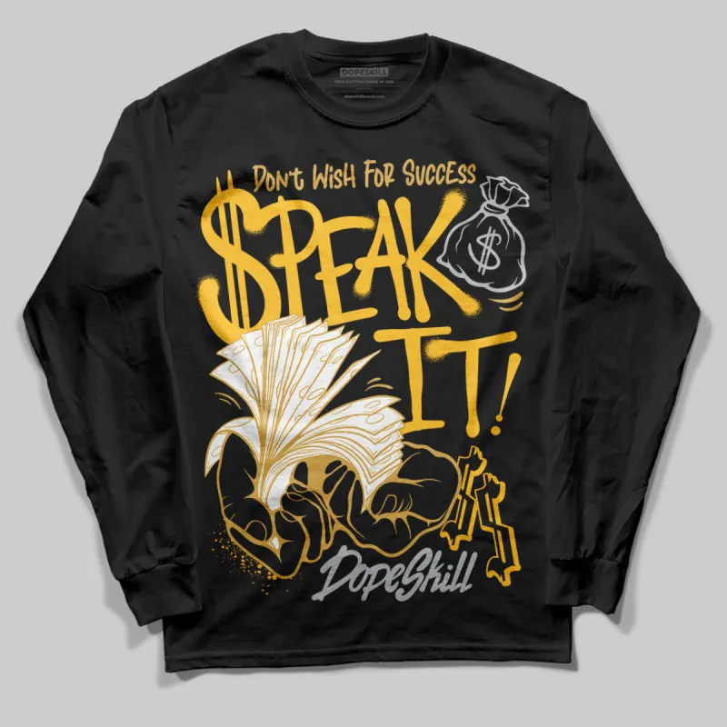 Phantom 12s DopeSkill Long Sleeve T-Shirt Speak It Graphic sold by DopeSkill