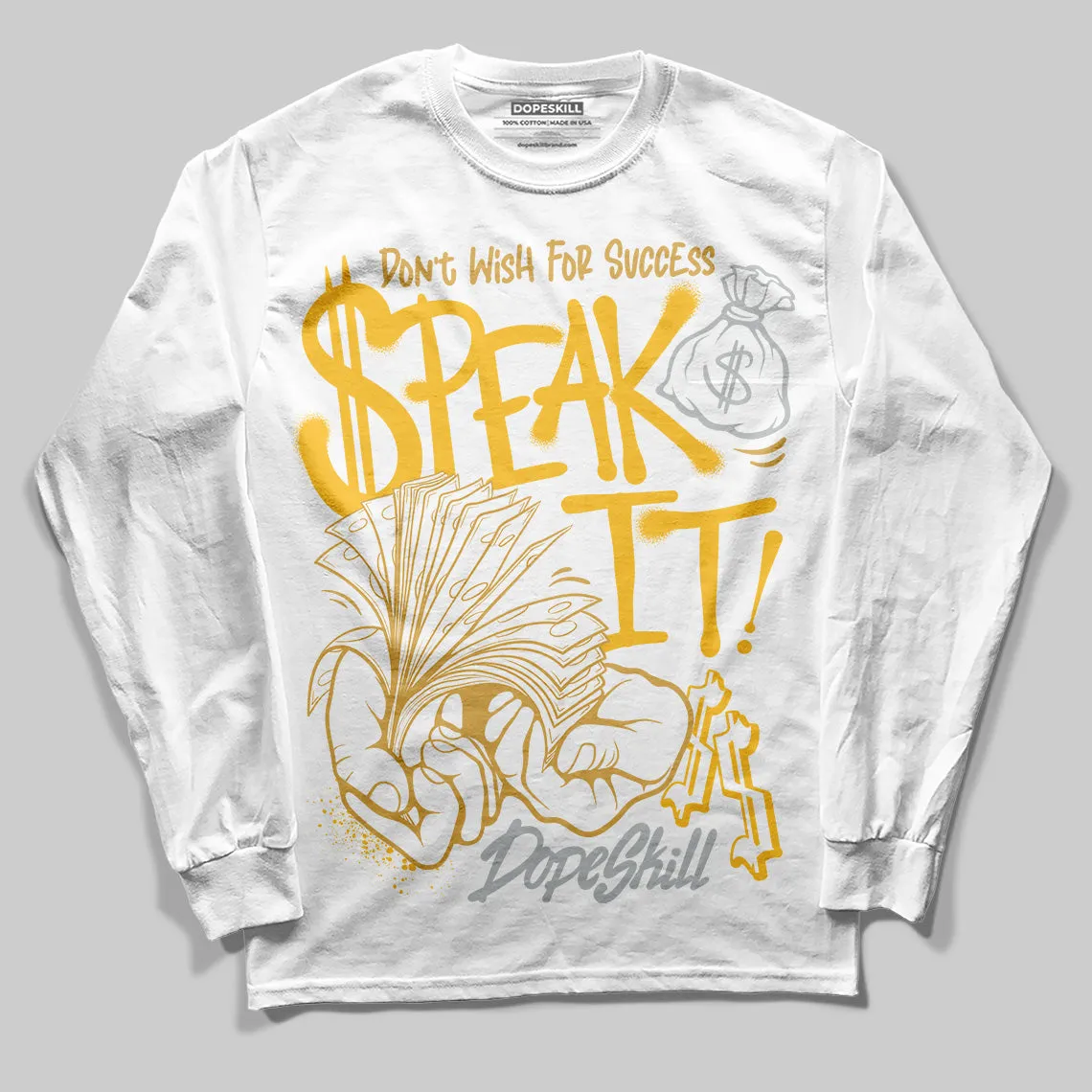 Phantom 12s DopeSkill Long Sleeve T-Shirt Speak It Graphic sold by DopeSkill product image thumbnail 2