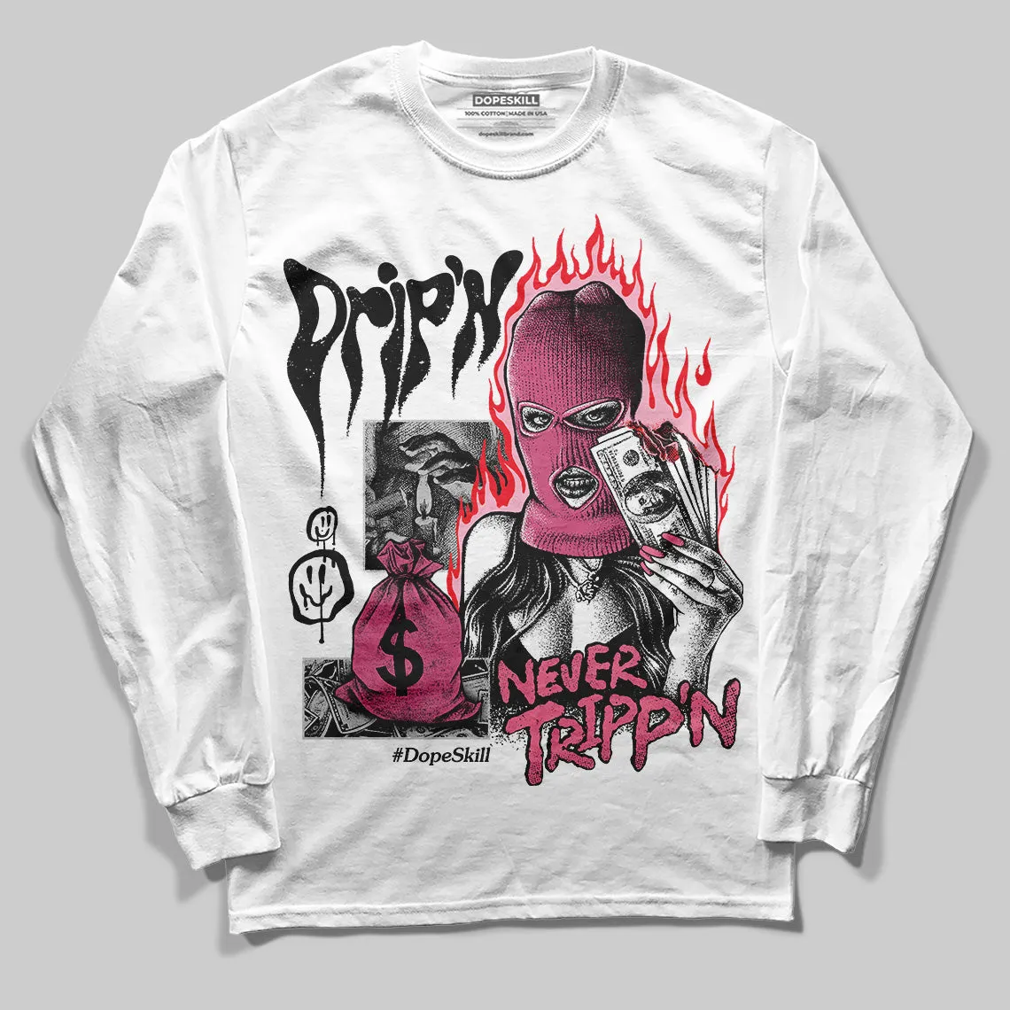 S - Serendipity Pro-X1 W DopeSkill Long Sleeve T-Shirt Drip'n Never Tripp'n Graphic sold by DopeSkill product image thumbnail 2