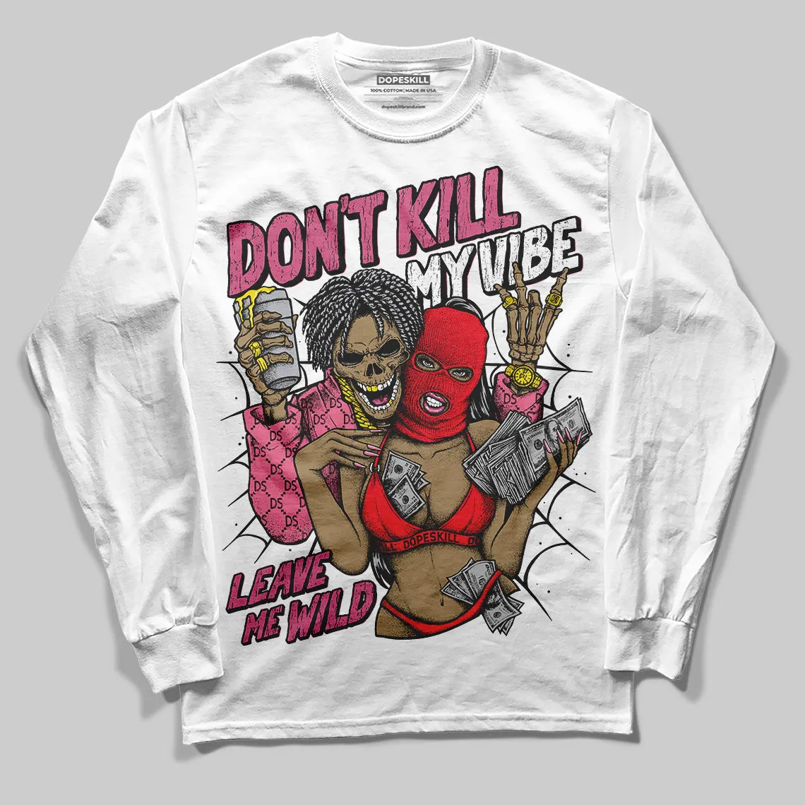 S - Serendipity Pro-X1 W DopeSkill Long Sleeve T-Shirt Don't Kill My Vibe Graphic sold by DopeSkill product image thumbnail 2