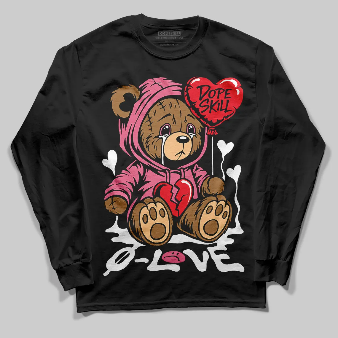 S - Serendipity Pro-X1 W DopeSkill Long Sleeve T-Shirt Broken Bear Graphic sold by DopeSkill