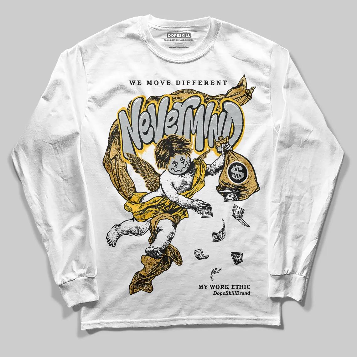 Phantom 12s DopeSkill Long Sleeve T-Shirt Nevermind Graphic sold by DopeSkill product image thumbnail 2