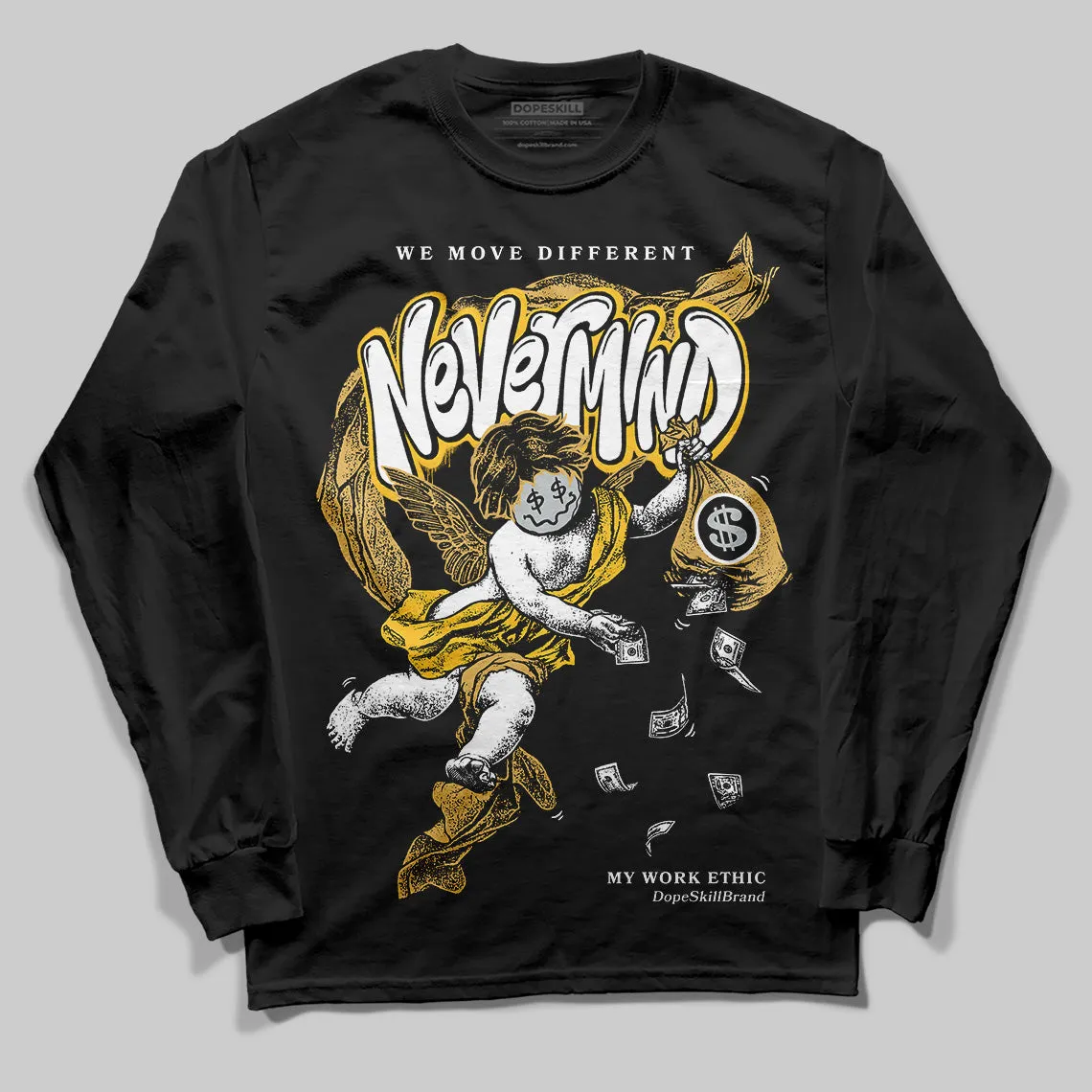 Phantom 12s DopeSkill Long Sleeve T-Shirt Nevermind Graphic sold by DopeSkill