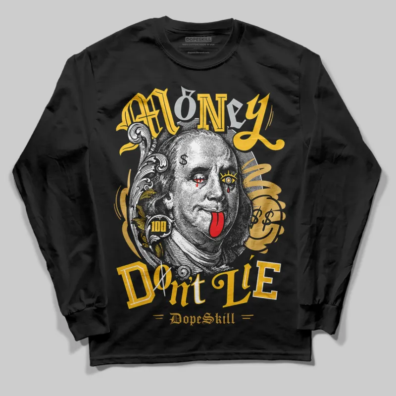 Phantom 12s DopeSkill Long Sleeve T-Shirt Money Don't Lie Graphic sold by DopeSkill