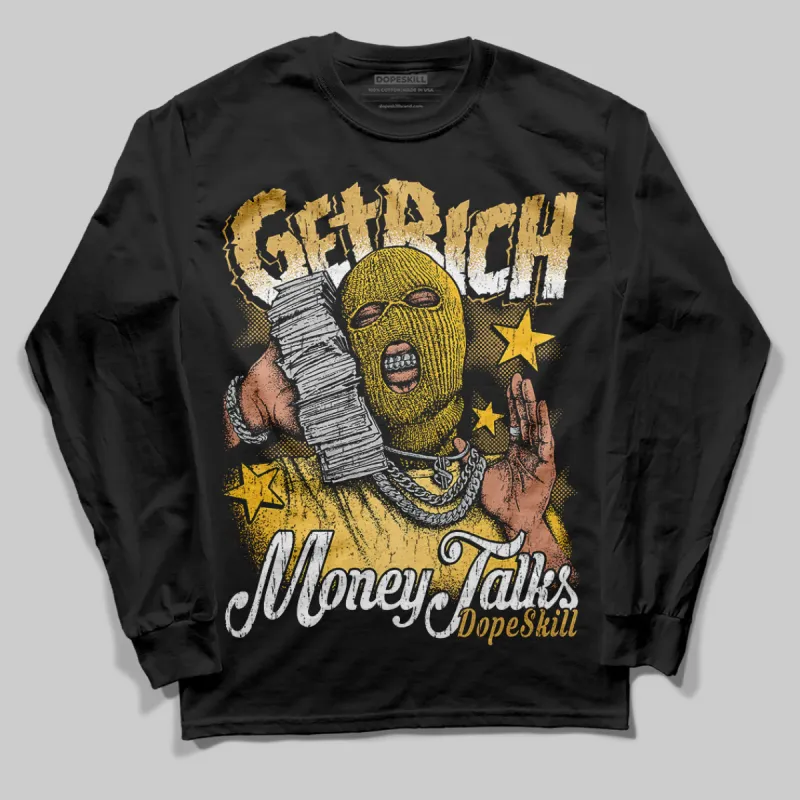 Phantom 12s DopeSkill Long Sleeve T-Shirt Get Rich Graphic sold by DopeSkill