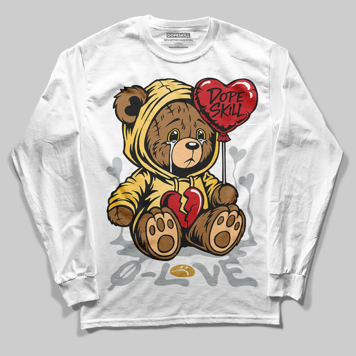 Phantom 12s DopeSkill Long Sleeve T-Shirt Broken Bear Graphic sold by DopeSkill product image thumbnail 2