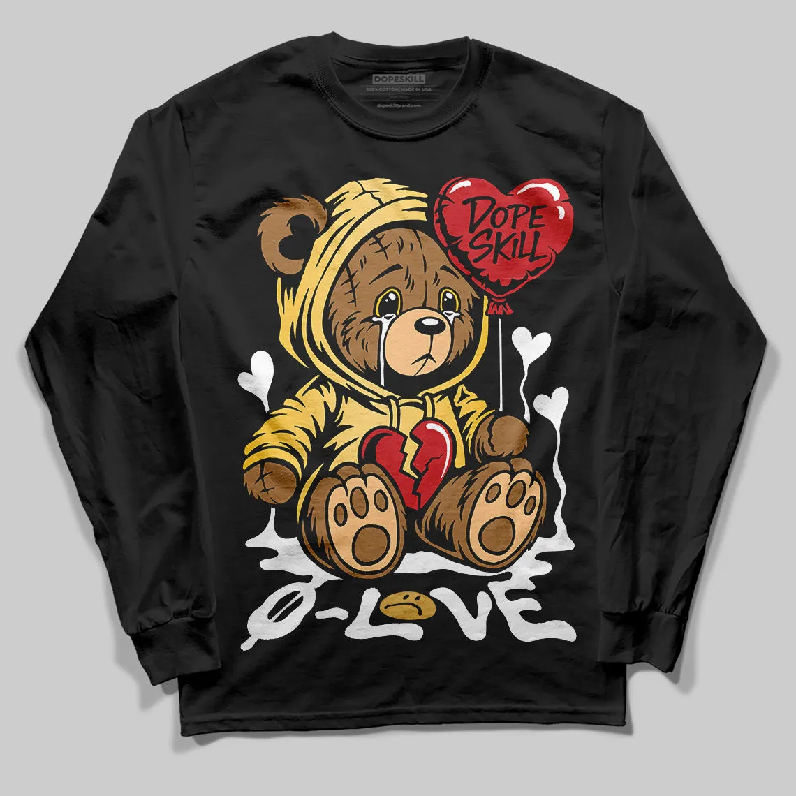 Phantom 12s DopeSkill Long Sleeve T-Shirt Broken Bear Graphic sold by DopeSkill