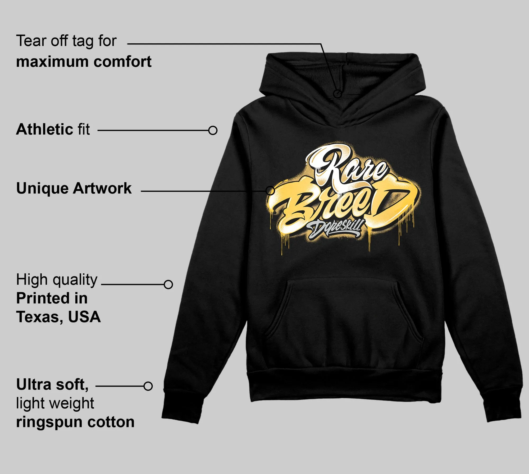 Phantom 12s DopeSkill Hoodie Sweatshirt Rare Breed Type Graphic sold by DopeSkill product image thumbnail 3