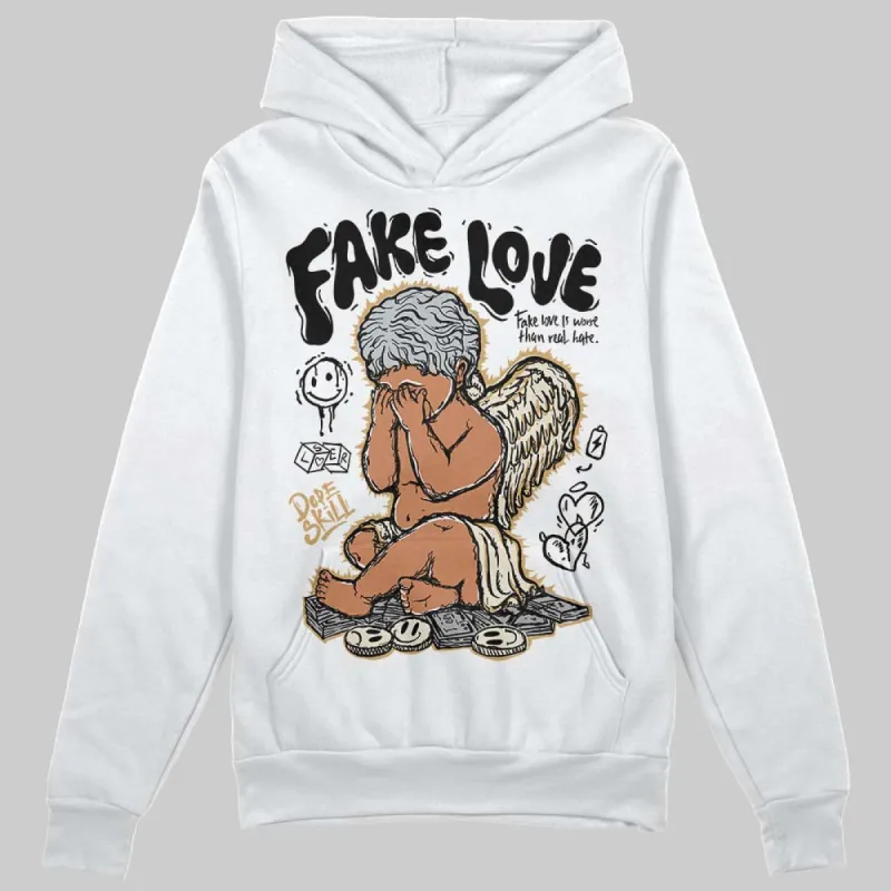 Reverse Metallic 5s DopeSkill Hoodie Sweatshirt False Love Graphic sold by DopeSkill