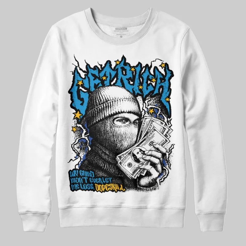 Royal Blue Collection DopeSkill Sweatshirt Wealthy Graphic sold by DopeSkill