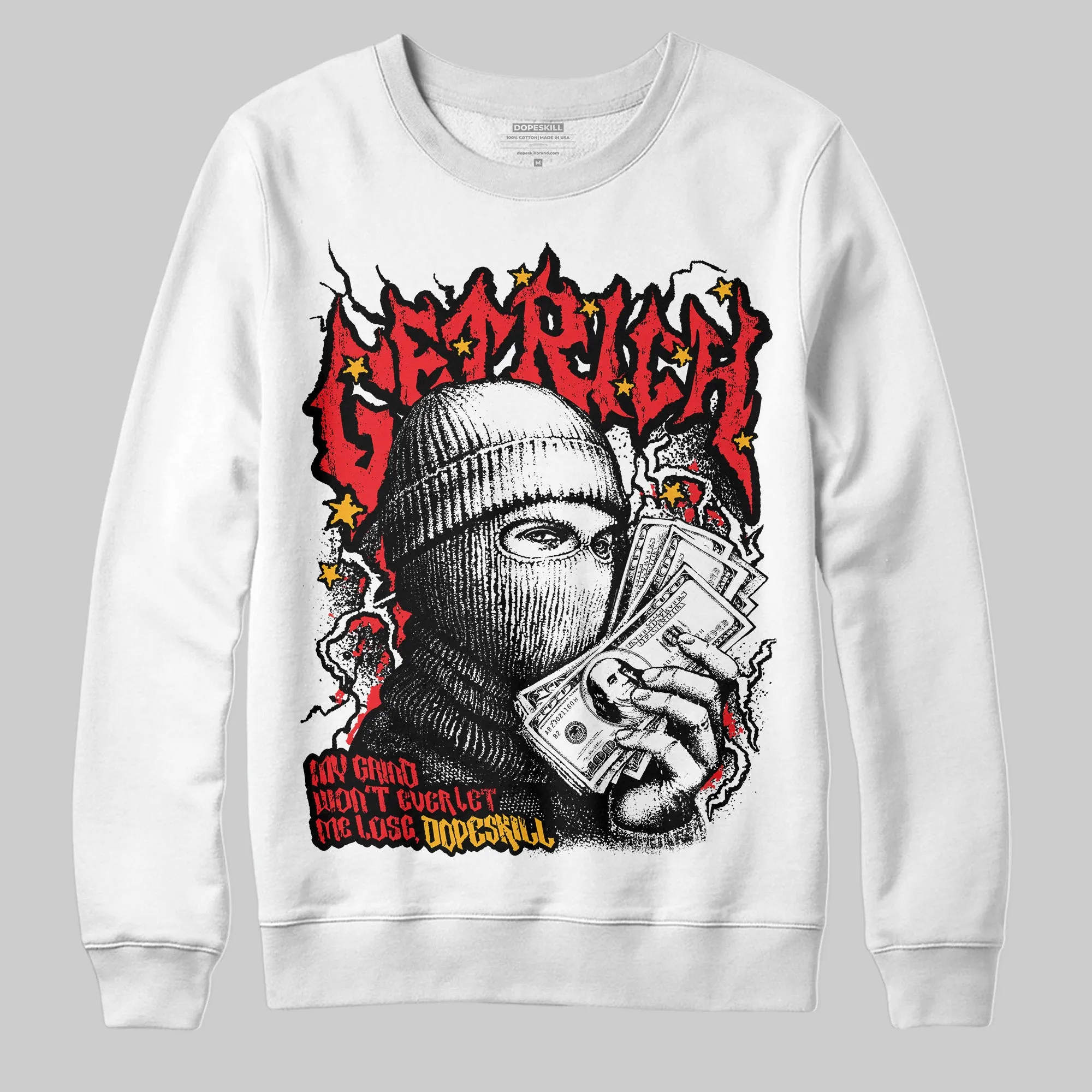 Red Collection DopeSkill Sweatshirt Wealthy Graphic sold by DopeSkill product image thumbnail 2