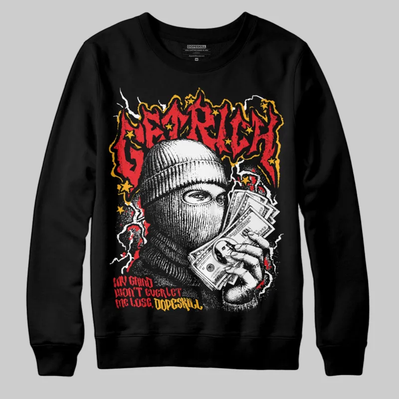 Red Collection DopeSkill Sweatshirt Wealthy Graphic sold by DopeSkill