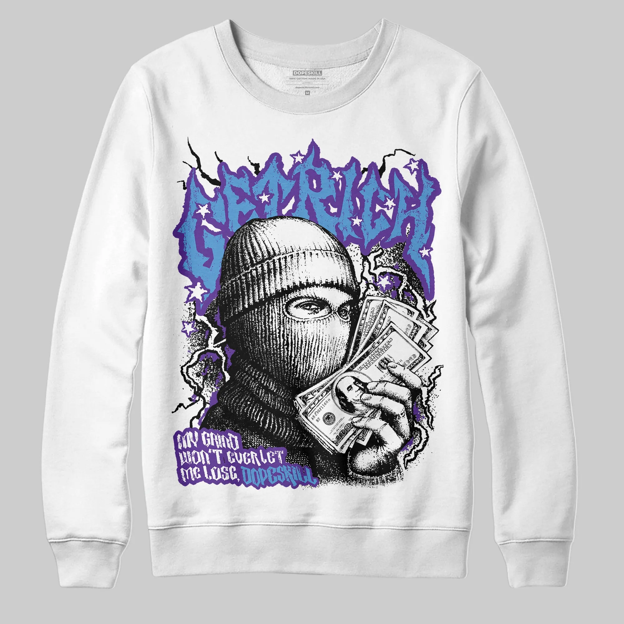 PURPLE Collection DopeSkill Sweatshirt Wealthy Graphic sold by DopeSkill product image thumbnail 2