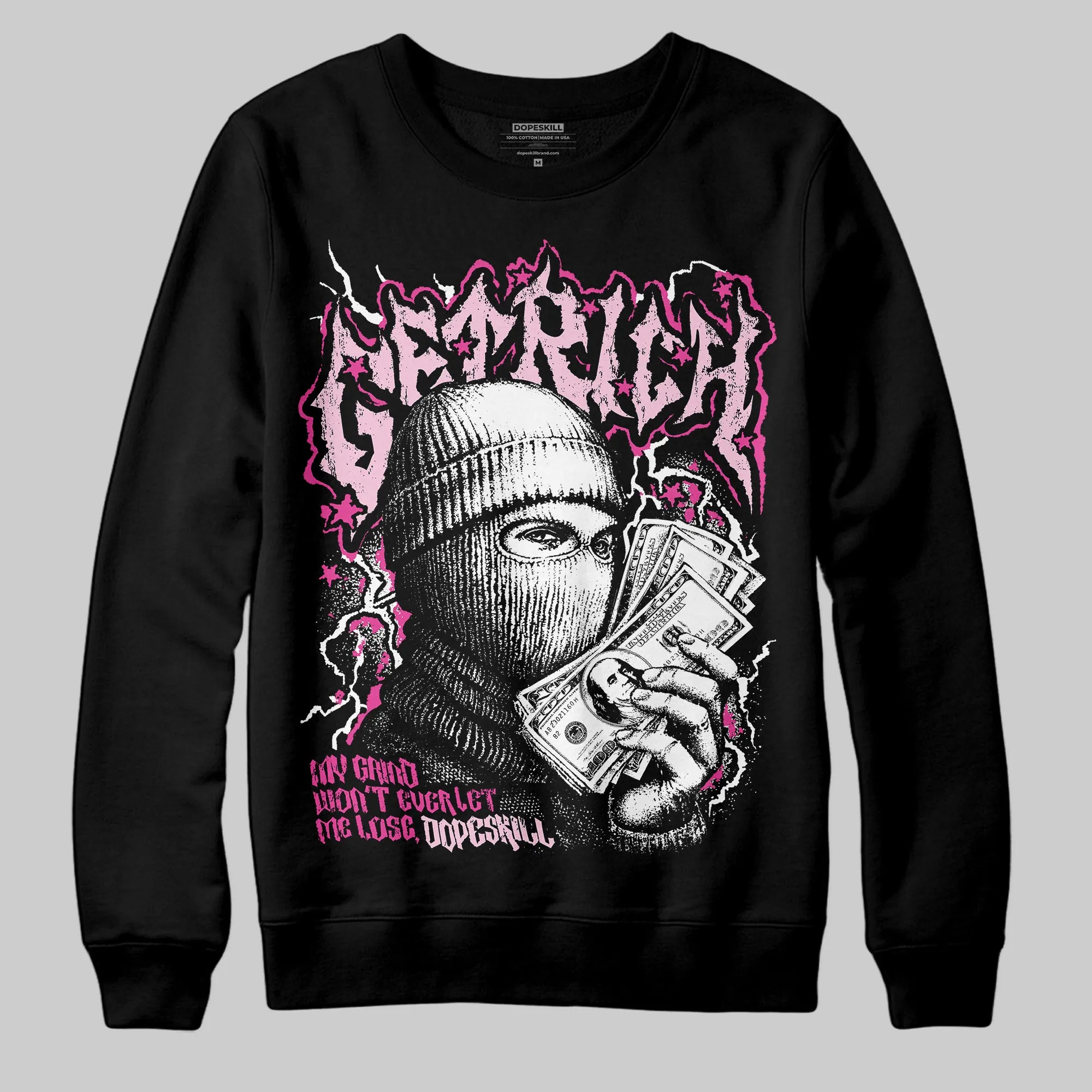Pink Collection DopeSkill Sweatshirt Wealthy Graphic sold by DopeSkill product image thumbnail 2
