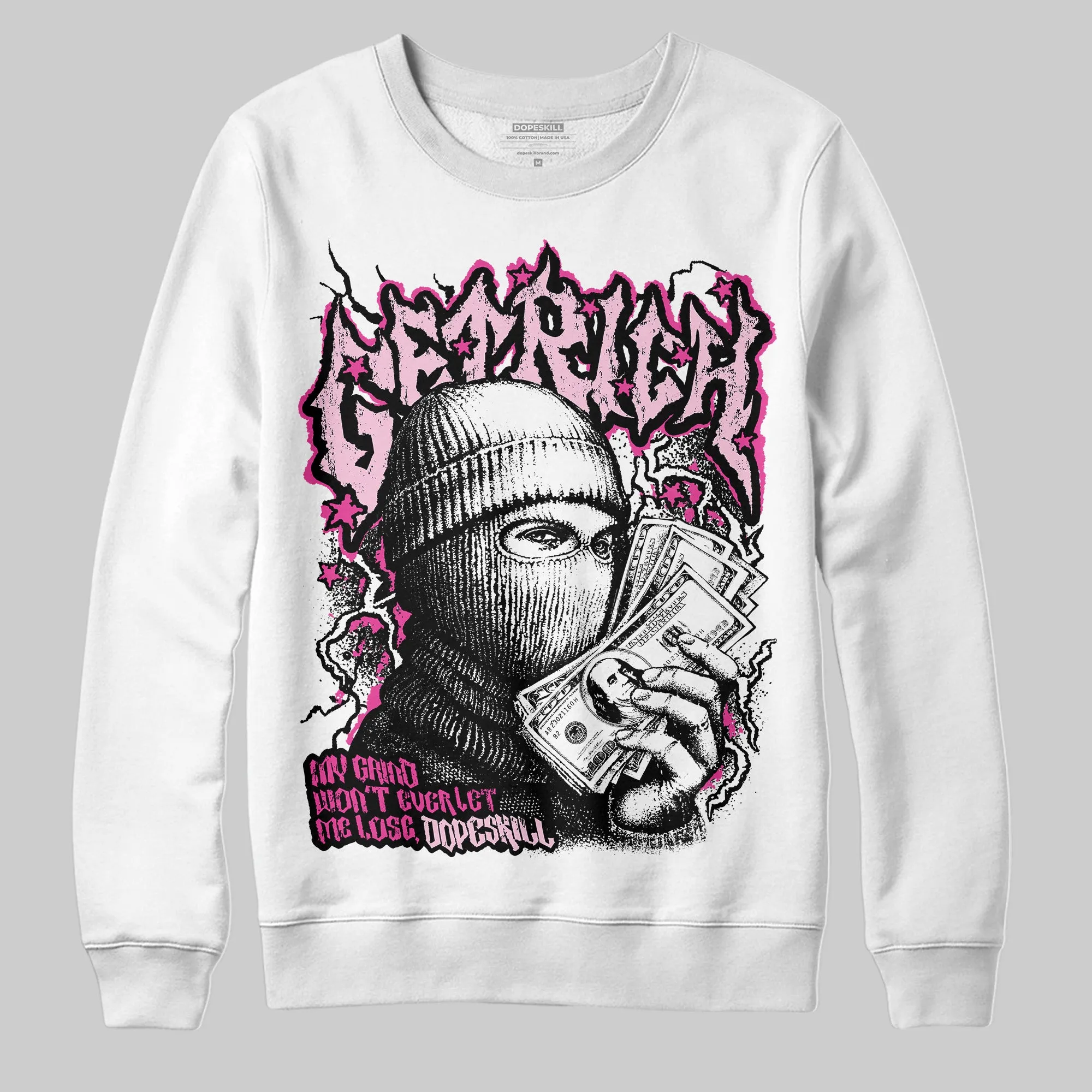 Pink Collection DopeSkill Sweatshirt Wealthy Graphic sold by DopeSkill
