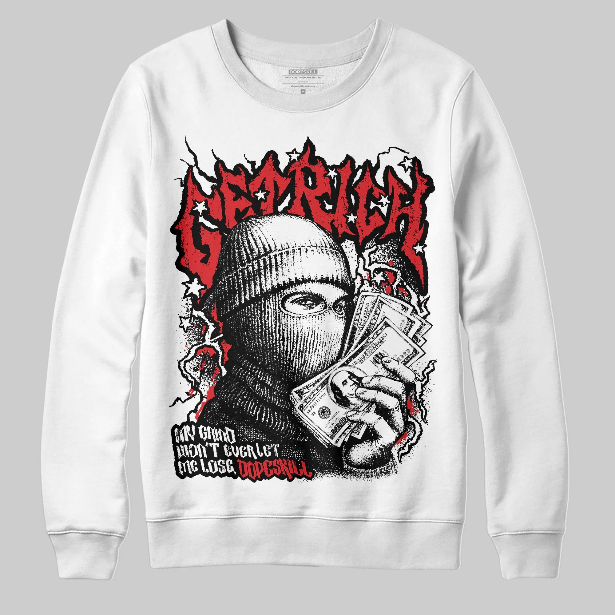 Black and White Collection DopeSkill Sweatshirt Wealthy Graphic sold by DopeSkill product image thumbnail 2