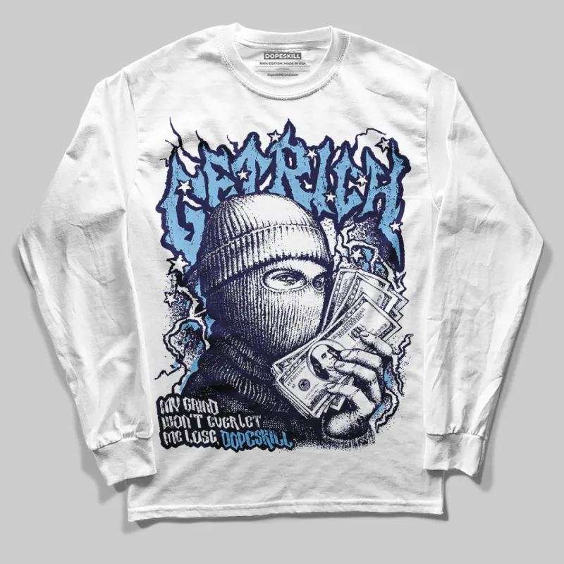 University Blue Collection DopeSkill Long Sleeve T-Shirt Wealthy Graphic sold by DopeSkill