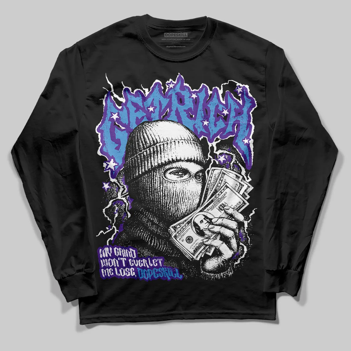 PURPLE Collection DopeSkill Long Sleeve T-Shirt Wealthy Graphic sold by DopeSkill