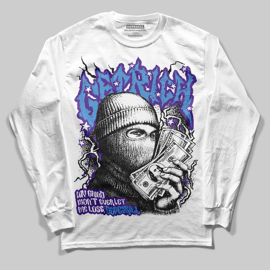 PURPLE Collection DopeSkill Long Sleeve T-Shirt Wealthy Graphic sold by DopeSkill product image thumbnail 2