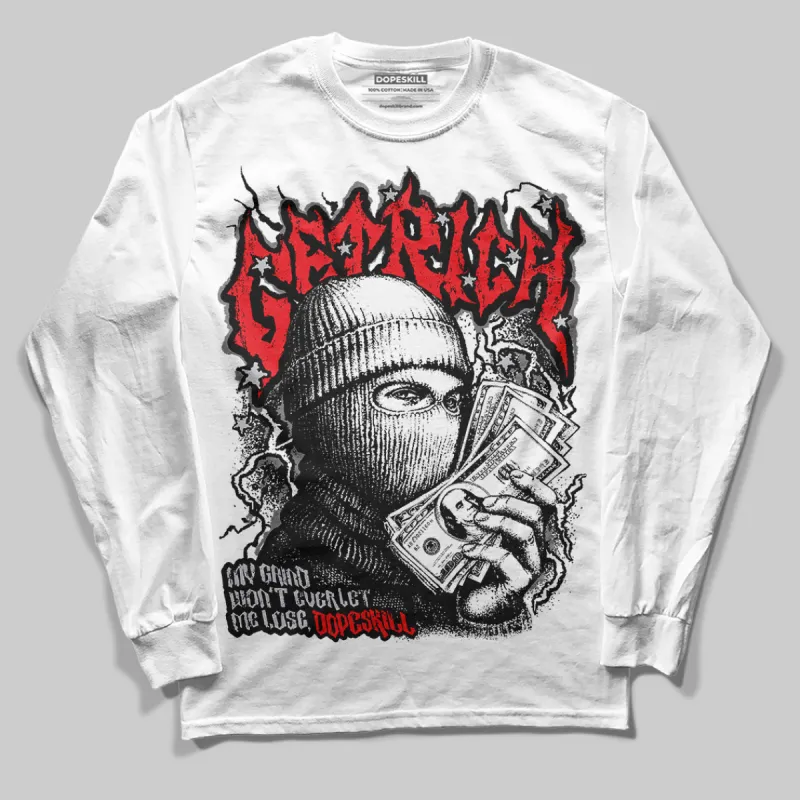 Grey Collection DopeSkill Long Sleeve T-Shirt Wealthy Graphic sold by DopeSkill