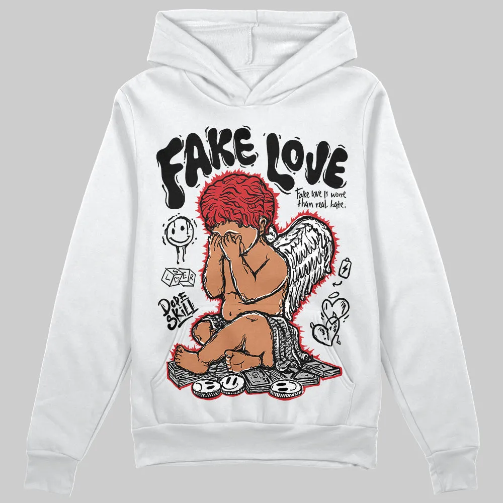 Black Cement 3s DopeSkill Hoodie Sweatshirt False Love Graphic sold by DopeSkill product image thumbnail 2