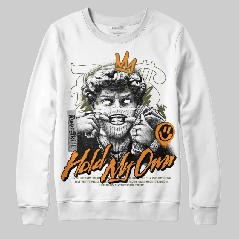 Olive 5s DopeSkill Sweatshirt In My Way Graphic sold by DopeSkill