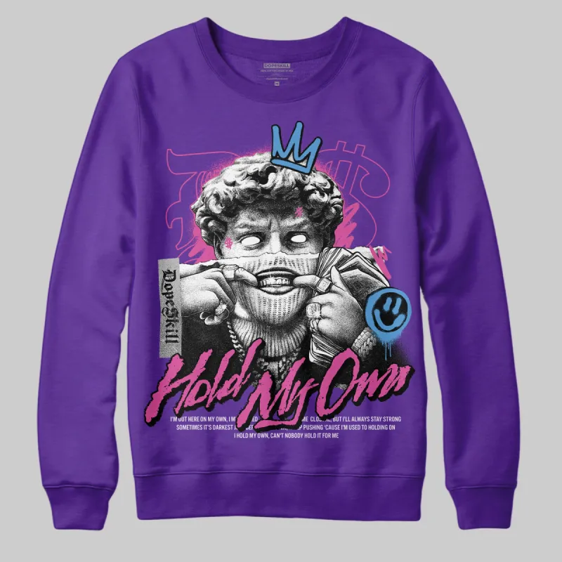 PURPLE Collection DopeSkill Purple Sweatshirt In My Way Graphic sold by DopeSkill