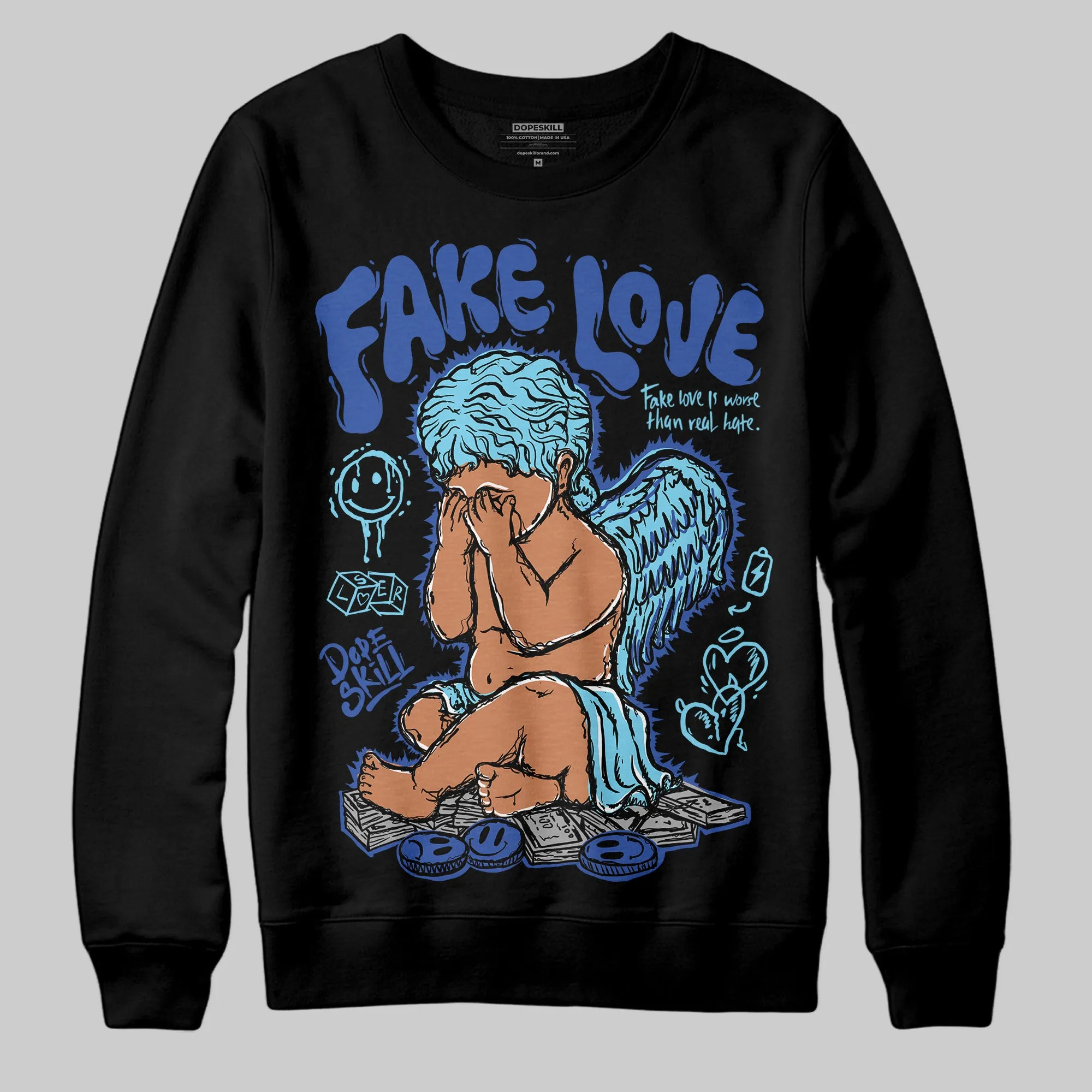 SB Dunk Argon DopeSkill Sweatshirt False Love Graphic sold by DopeSkill product image thumbnail 2