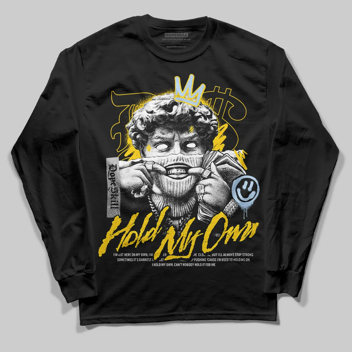 Yellow Ochre 6s DopeSkill Long Sleeve T-Shirt In My Way Graphic sold by DopeSkill