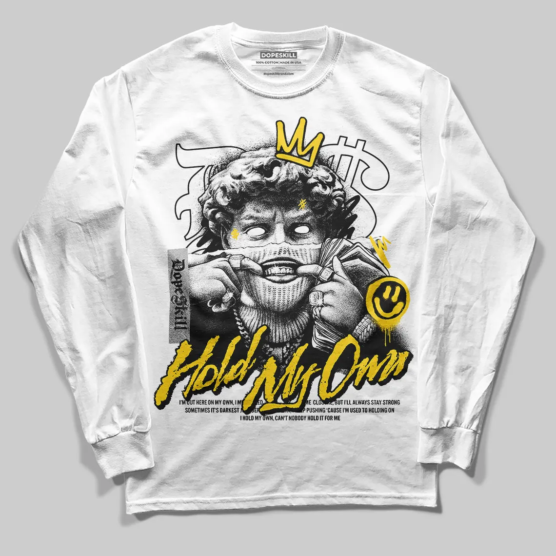Black Tour Yellow AJ 4 Thunder DopeSkill Long Sleeve T-Shirt In My Way Graphic sold by DopeSkill product image thumbnail 2