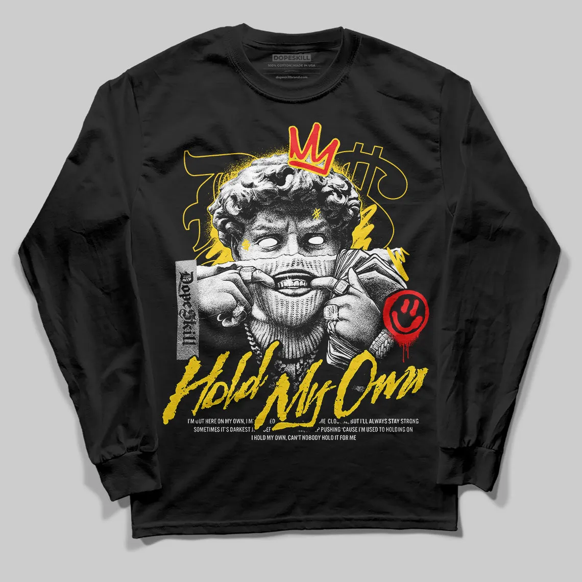 Black Tour Yellow AJ 4 Thunder DopeSkill Long Sleeve T-Shirt In My Way Graphic sold by DopeSkill