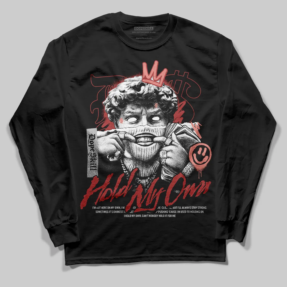 Dune Red 13s DopeSkill Long Sleeve T-Shirt In My Way Graphic sold by DopeSkill product image thumbnail 2