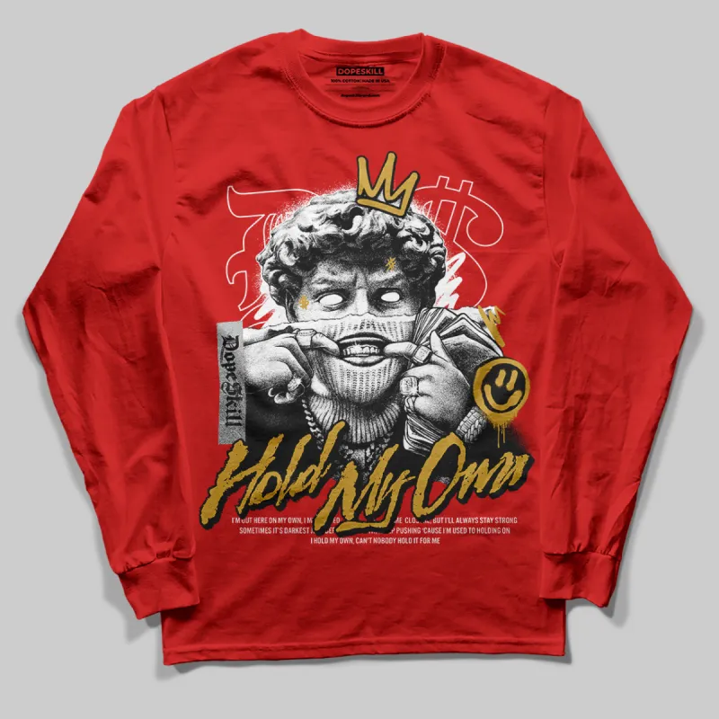 Red Collection DopeSkill Red Long Sleeve T-Shirt In My Way Graphic sold by DopeSkill