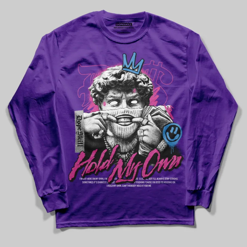 PURPLE Collection DopeSkill Purple Long Sleeve T-Shirt In My Way Graphic sold by DopeSkill