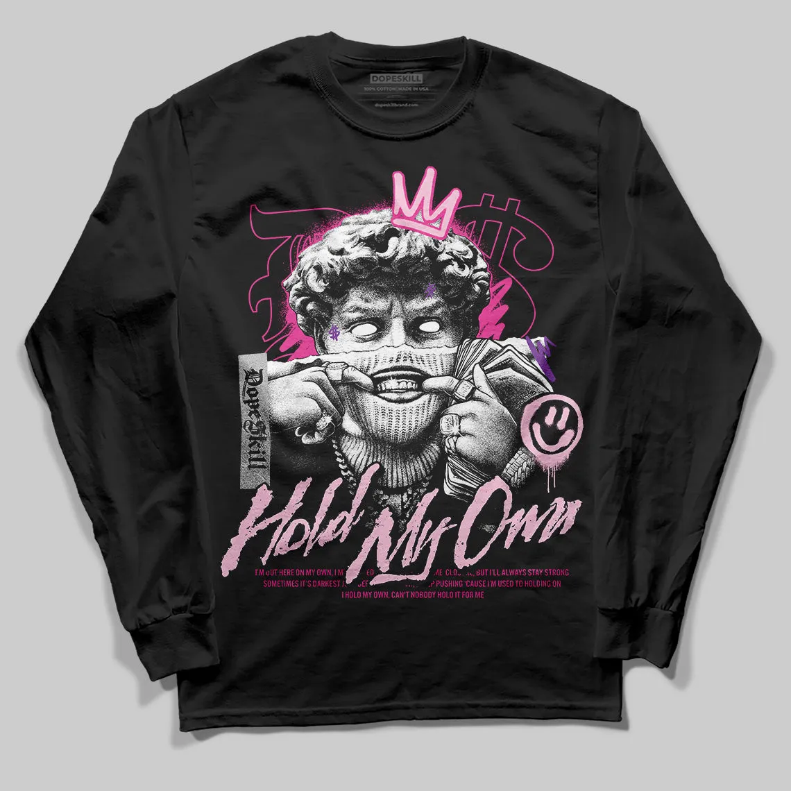 Pink Collection DopeSkill Long Sleeve T-Shirt In My Way Graphic sold by DopeSkill product image thumbnail 2