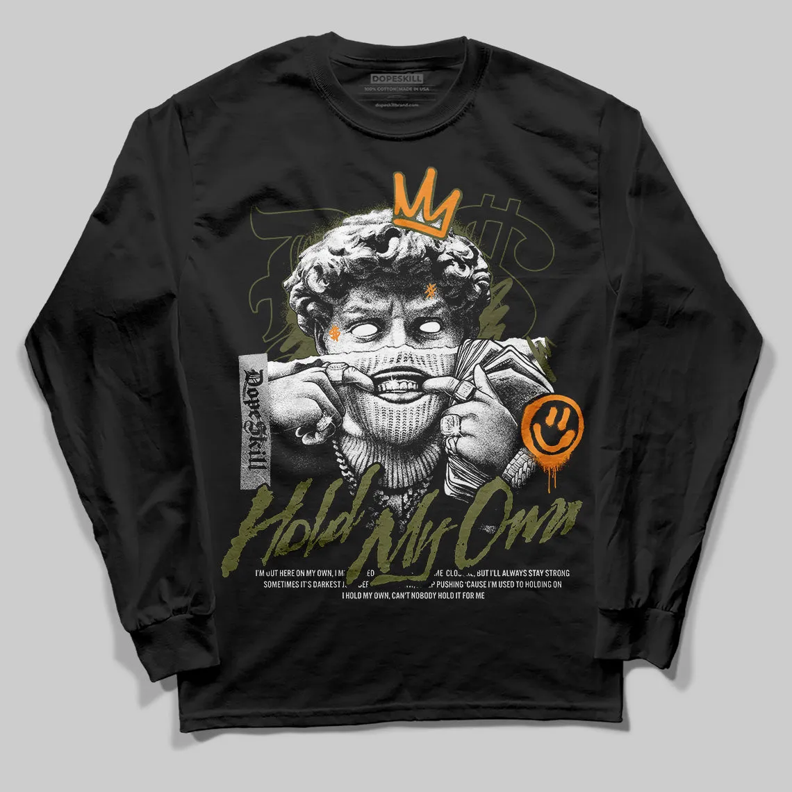 Olive Collection DopeSkill Long Sleeve T-Shirt In My Way Graphic sold by DopeSkill product image thumbnail 2