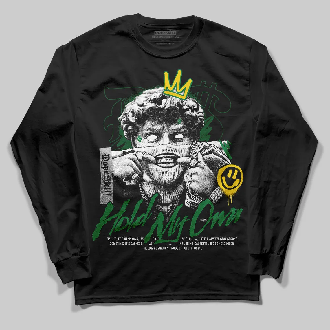 Green Collection DopeSkill Long Sleeve T-Shirt In My Way Graphic sold by DopeSkill product image thumbnail 2