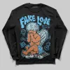 Legend Blue 11s DopeSkill Long Sleeve T-Shirt False Love Graphic sold by DopeSkill
