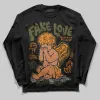 Olive 5s DopeSkill Long Sleeve T-Shirt False Love Graphic sold by DopeSkill