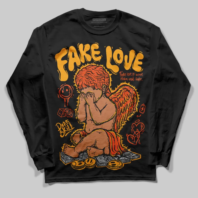 Black Taxi 12s DopeSkill Long Sleeve T-Shirt False Love Graphic sold by DopeSkill