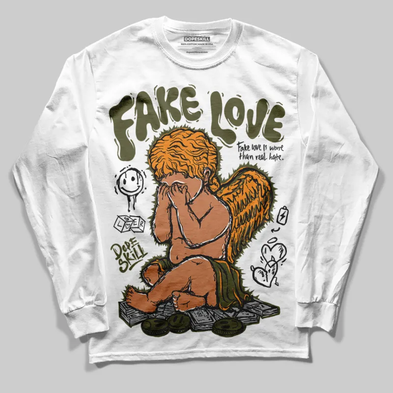 Olive Collection DopeSkill Long Sleeve T-Shirt False Love Graphic sold by DopeSkill