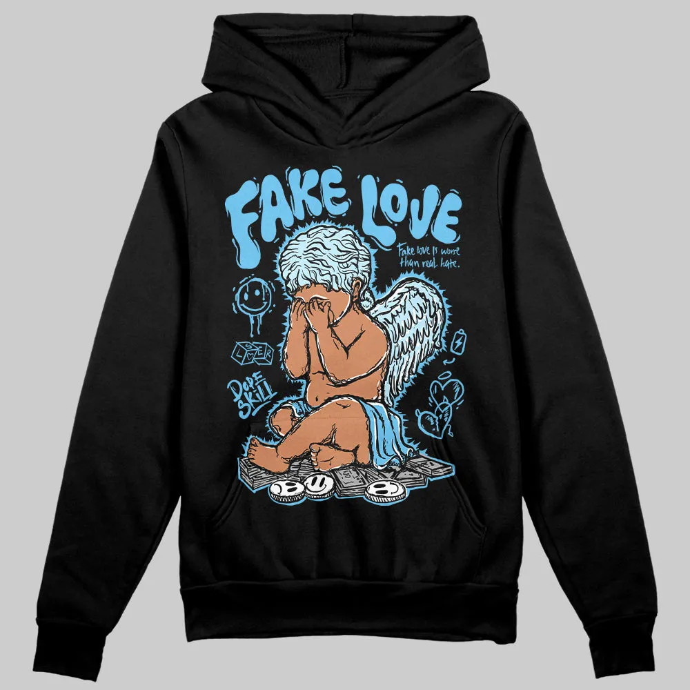 Legend Blue 11s DopeSkill Hoodie Sweatshirt False Love Graphic sold by DopeSkill product image thumbnail 2