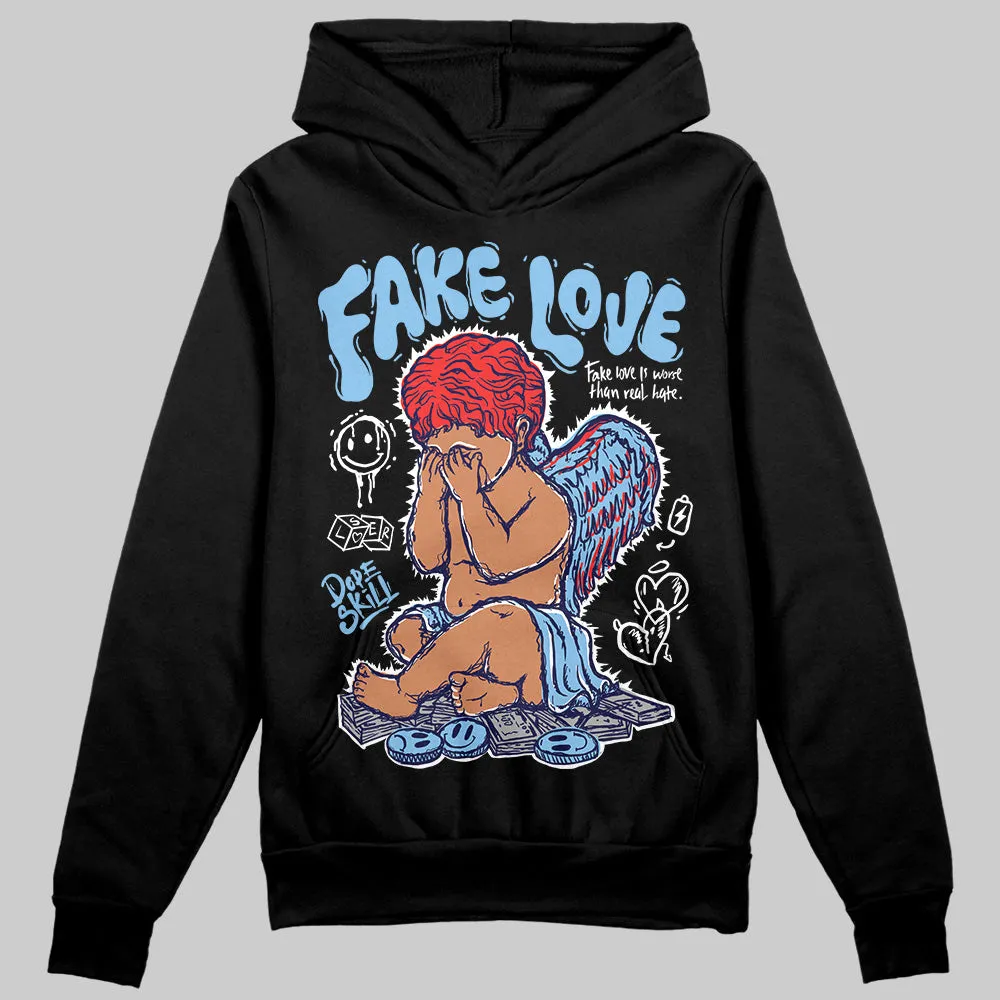 University Blue Collection DopeSkill Hoodie Sweatshirt False Love Graphic sold by DopeSkill product image thumbnail 2